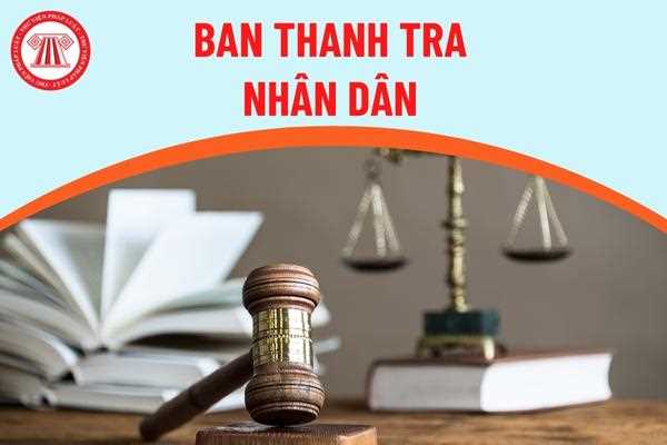 QUY ĐỊNH VỀ HOẠT ĐỘNG CỦA BAN THANH TRA NHÂN DÂN Ở CƠ QUAN ĐƠN VỊ